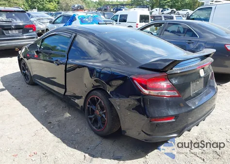 2015 Honda Civic Si z USA, uszkodzony, nr VIN 2HGFG4A52FH706948